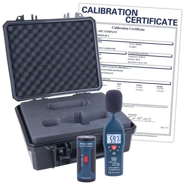 R8050-KIT-NIST Sound Level Meter and Calibrator Kit, , Reed Instruments, Mfr#: R8050-KIT-NIST
